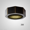 Точечный светильник MAUD D10 Brass 3W