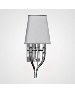 Настенный светильник Crystal Light Brunilde Ipe Cavalli H52 Silver/Gray