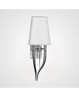 Настенный светильник Crystal Light Brunilde Ipe Cavalli H72 Silver/White