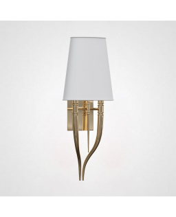 Настенный светильник Crystal Light Brunilde Ipe Cavalli H72 Gold/White