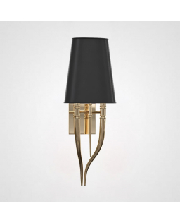 Настенный светильник Crystal Light Brunilde Ipe Cavalli H72 Gold/Black