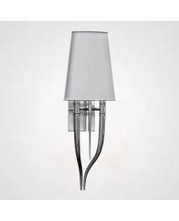 Настенный светильник Crystal Light Brunilde Ipe Cavalli H92 Silver/Gray