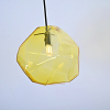 Подвесной светильник Color Ice Cube Pendant JEVIO 1 Янтарный