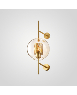Настенный светильник CATCH WALL ball D55 brass