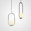 Подвесной светильник Matthew McCormick hoop 40 Chrome MILA Pendant