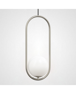 Подвесной светильник Matthew McCormick hoop 50 Chrome MILA Pendant